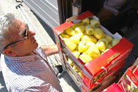 3 KPEP Shefqet Kelmendi while helping workers to load quality peppers of somborka for export to Germany