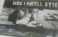 Anti droge Campagne Dont close your eis