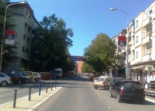 Pamje nga veriu i Mitrovices